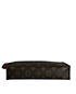 Toiletry Pouch 26, £295, Handbags, Brown, Coated Canvas, Top view